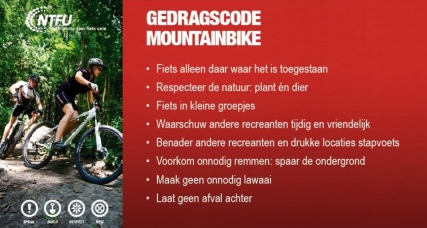 Gedragscode Mountainbike